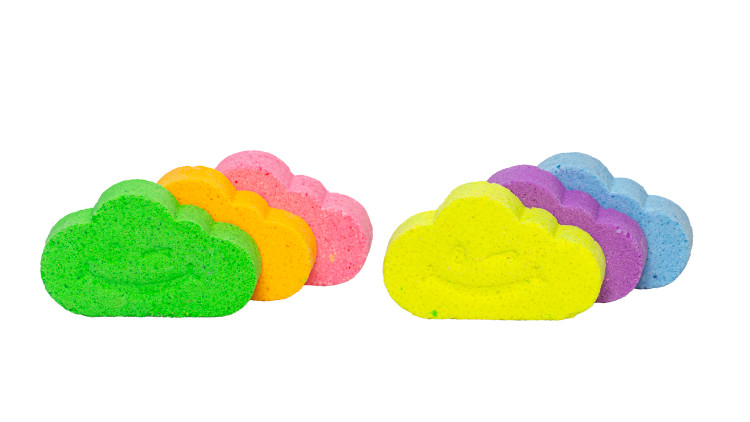 کوکتل پدیکور طرح ابر 60 گرمی بی بی بمب