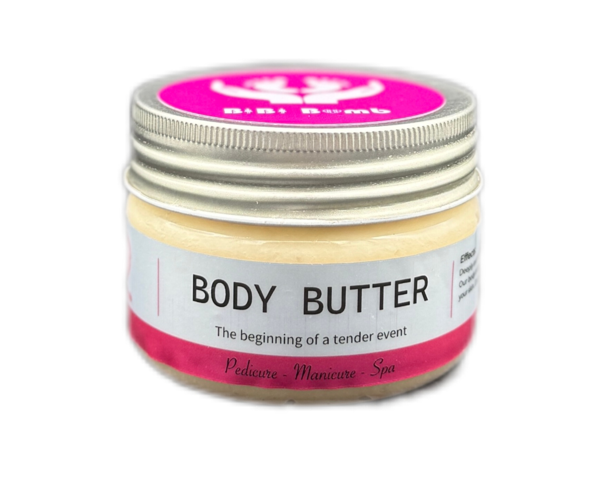 کره ی بدن بی بی بمب _ رنگ کرم _ رایحه ی وانیل نوتلا_ آبرسان و مرطوب کننده ی بدن