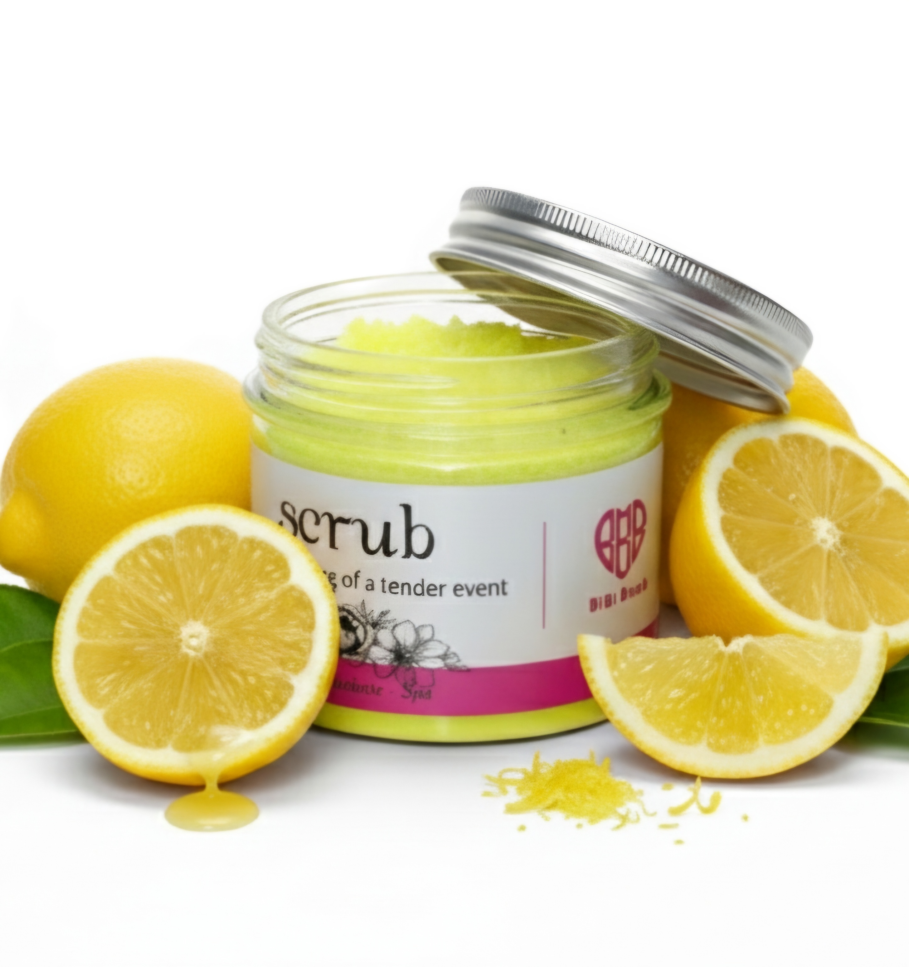 اسکراب و لابه بردار بدن لیمویی