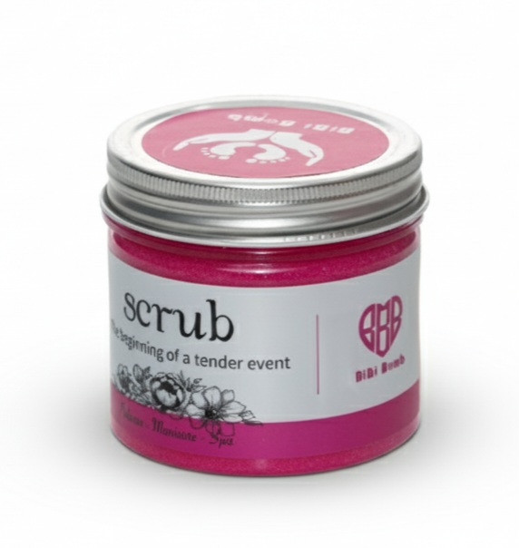 اسکراب بدن 300 گرمی توت فرنگی