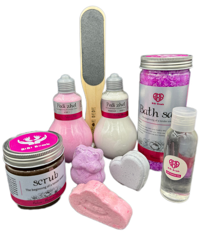 پک پدیکور در خانه